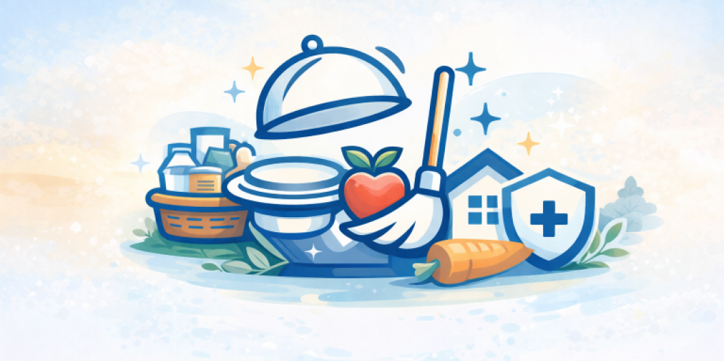 Préparation des repas et aide nutritionnelle à domicile